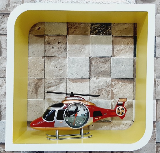 https://www.fullyedekparca.com/Helikopter Saat Alarmlı Kırmızı Masa Saati Dekoratif Plastik Hediyelik Saat
